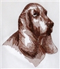 Dogs - Bassett Hound Head