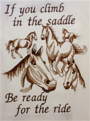 Horses - Climb in Saddle