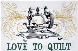 Love to Quilt - Sewing Machine