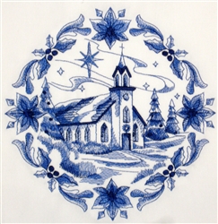 Winter Delft with Church