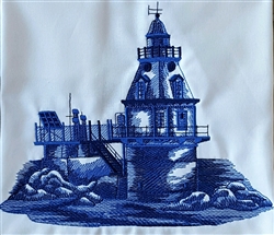 Ship John Shoal Lighthouse in New Jersey