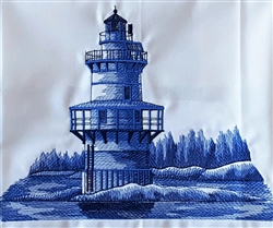Goose Rock Lighthouse in Maine