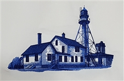 Whitefish Point Lighthouse in Michigan