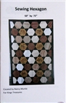 Sewing Hexagon Quilt Pattern - by Nancy Murtie for King's Treasures