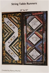 String Table Runner Pattern  - by Nancy Murtie for King's Treasures