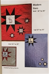 Modern Star - 2 sizes in Pattern  - by Nancy Murtie for King's Treasures