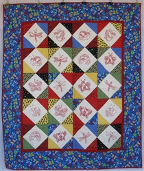 On Point with Charms - Bugs - Baby Quilt Kit