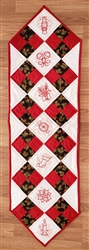 Christmas Tradition - Fancy Four Patch Table Runner Kit