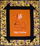 Churn Dash Picture Frame - Happy Haunting -Halloween Lighthouse - Wall Quilt Kit