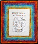 Knitting with Friends - Small Wall Hanging Kit