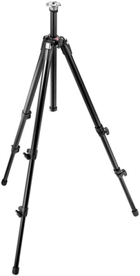 Manfrotto Bogen Basic Tripod (Black) & Black 700RC2 Composite Head with Adjustable Quick Release Plate