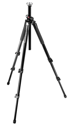 Manfrotto Bogen 055XPROB Black, 3 Section Aluminum Tripod