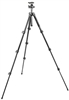 Manfrotto Bogen 293 Compact Aluminum 4 Section (Black) Tripod with (Quick Release) Ball Head