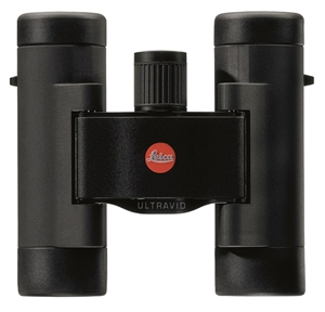 LEICA 8X20mm BR Black Ultravid Binocular (Rubber Armor) with Case