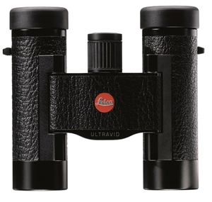LEICA 8x20mm BL Black Ultravid Binocular Leather with Brown Case