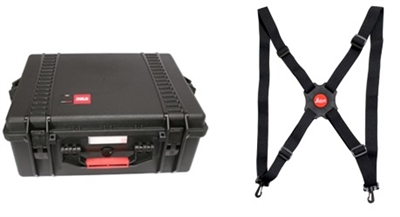 LEICA Binoculars Care Kit (Includes Binocular Hard Case and Leica Binocular Suspenders)