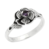 BBR005-AM Silver Kids / Baby Ring
