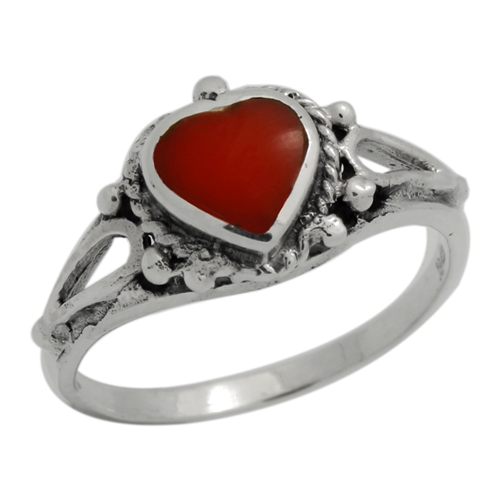 BBR007-RC Silver Kids / Baby Ring