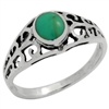 BBR008-GT Silver Kids / Baby Ring