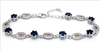 CZBR013 - Sterling Silver CZ Bracelet