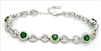 CZBR028 - Sterling Silver CZ Bracelet