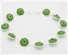 EEB15- Sterling Silver Evil Eye Bracelet