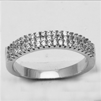 Silver CZ Ring