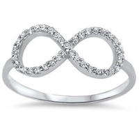 Silver CZ Ring