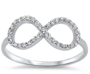 Silver CZ Ring