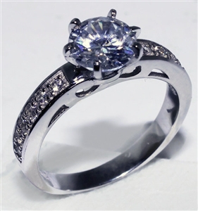 Silver CZ Ring