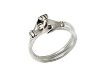 Sterling Silver Movable Holding Hands