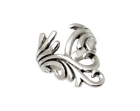 Sterling Silver Ladies Plain Ring