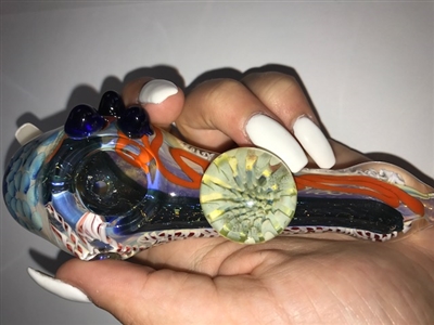 Unique Glass Hand Pipe