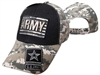 Army Baseball Cap Hat Black Camo