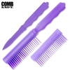 Comb Knife Hidden ABS Plastic: Purple