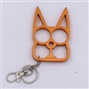 Kitty Cat Self Defense Keychains: Orange