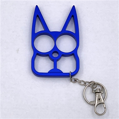Kitty Cat Self Defense Keychains: Royal Blue