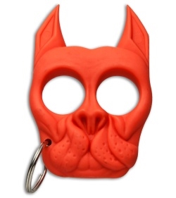 Brutus Self-Defense Keychain Reddish