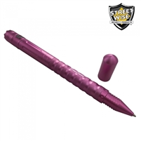 Streetwise Tactical Pen w/ Light & DNA Collector - Pink