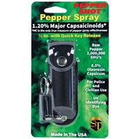 Pepper Sprays Pepper Shot - Black
