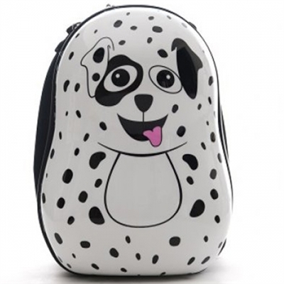Cuties and Pals Pupster the Dalmatian Backpack: Black/White