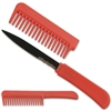 Hidden Knife Comb Red