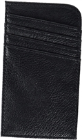 RFID Wallet: Black ScanSafe Concierge Card Case with RFID Protection,