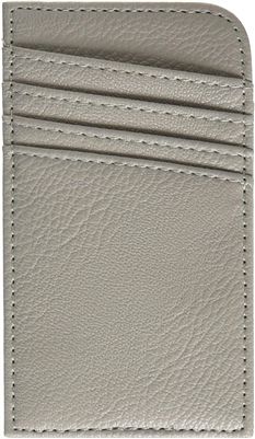 RFID Wallet:  Gray ScanSafe Concierge Card Case with RFID Protection,