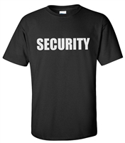 Security  Event T- Shirt Large Free shipping