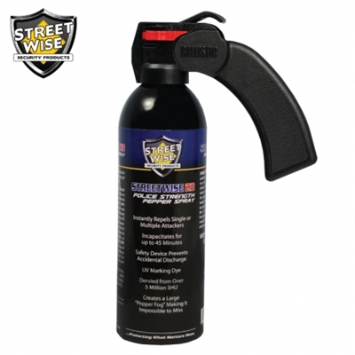 Police Strength Streetwise 23 Pepper Spray 16 oz PISTOL GRIP