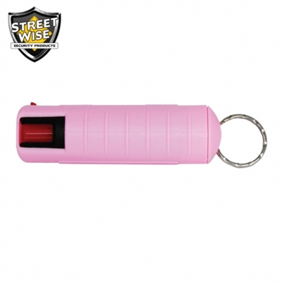 Lab Certified Streetwise 18 Pepper Spray 1/2 oz HARDCASE PINK