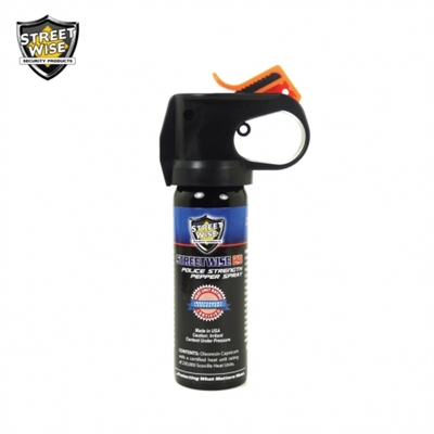 Police Strength Streetwise 23 Pepper Spray 3 oz FIRE MASTER