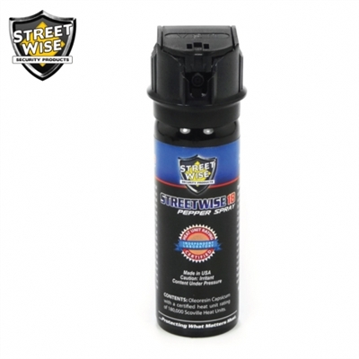 Lab Certified Streetwise18 Pepper Spray 3 oz FLIP TOP