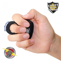 Streetwise Sting Ring 18,000,000 Stun Gun  BLACK/wo keychain